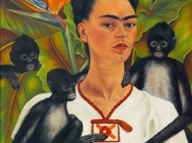 Las pinturas de Frida Kahlo: Autorretrato con monos