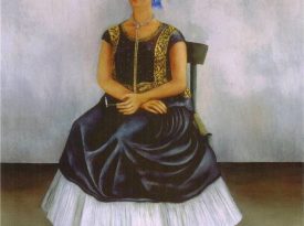 Las pinturas de Frida Kahlo: Perro Itzcuintli conmigo