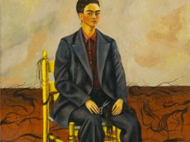 Las pinturas de Frida Kahlo: Autorretrato con pelo corto