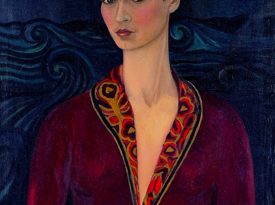 Las pinturas de Frida Kahlo: Autorretrato con traje de terciopelo