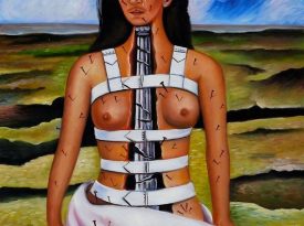 Las pinturas de Frida Kahlo: Columna Rota